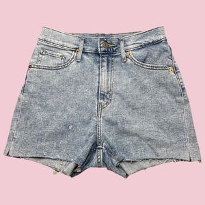 Levi's Light Blue Jean Shorts